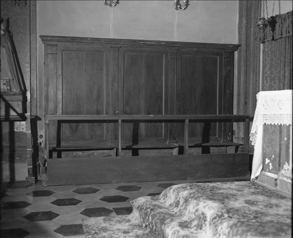 pancale da chiesa, coppia - bottega romagnola (sec. XIX)