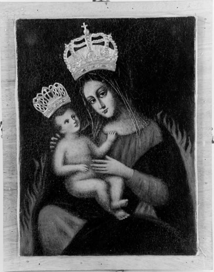 La Madonna col Bambino, Madonna con Bambino (dipinto) - ambito romagnolo (seconda metà sec. XVIII)