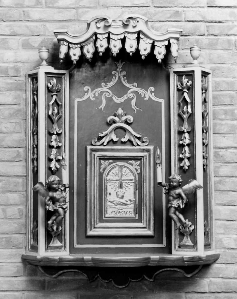 tabernacolo murale - ambito romagnolo (fine/inizio secc. XVIII/ XIX)