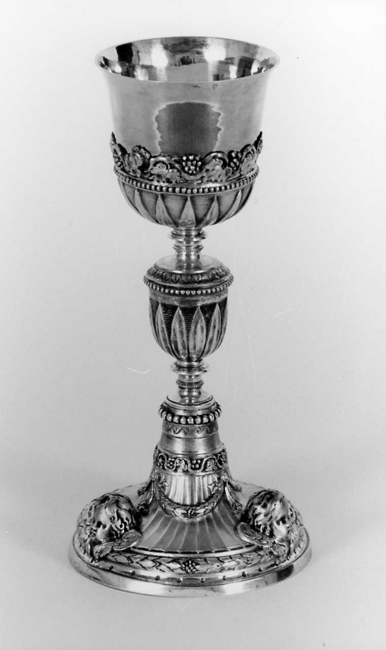 calice - ambito romagnolo (metà sec. XIX)