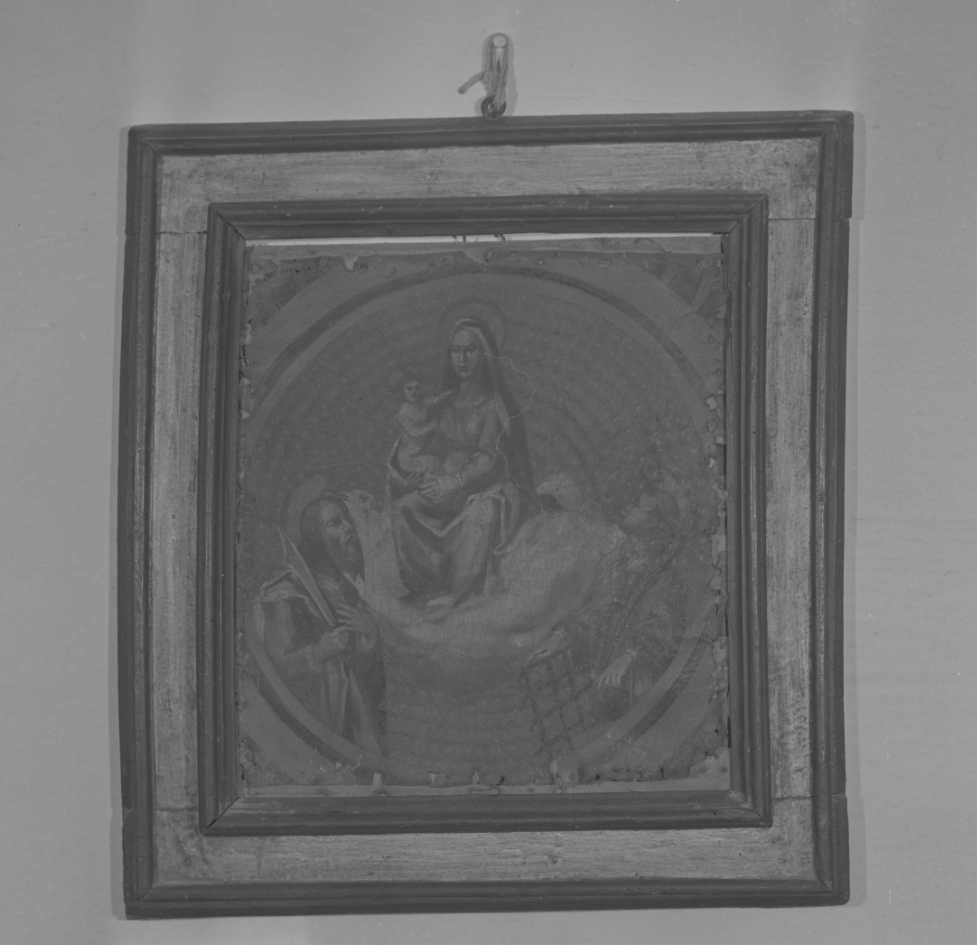 La Madonna col Bambino e i Santi Paolo e Lorenzo, Madonna con Bambino e Santi (dipinto) - ambito romagnolo (seconda metà sec. XVII)