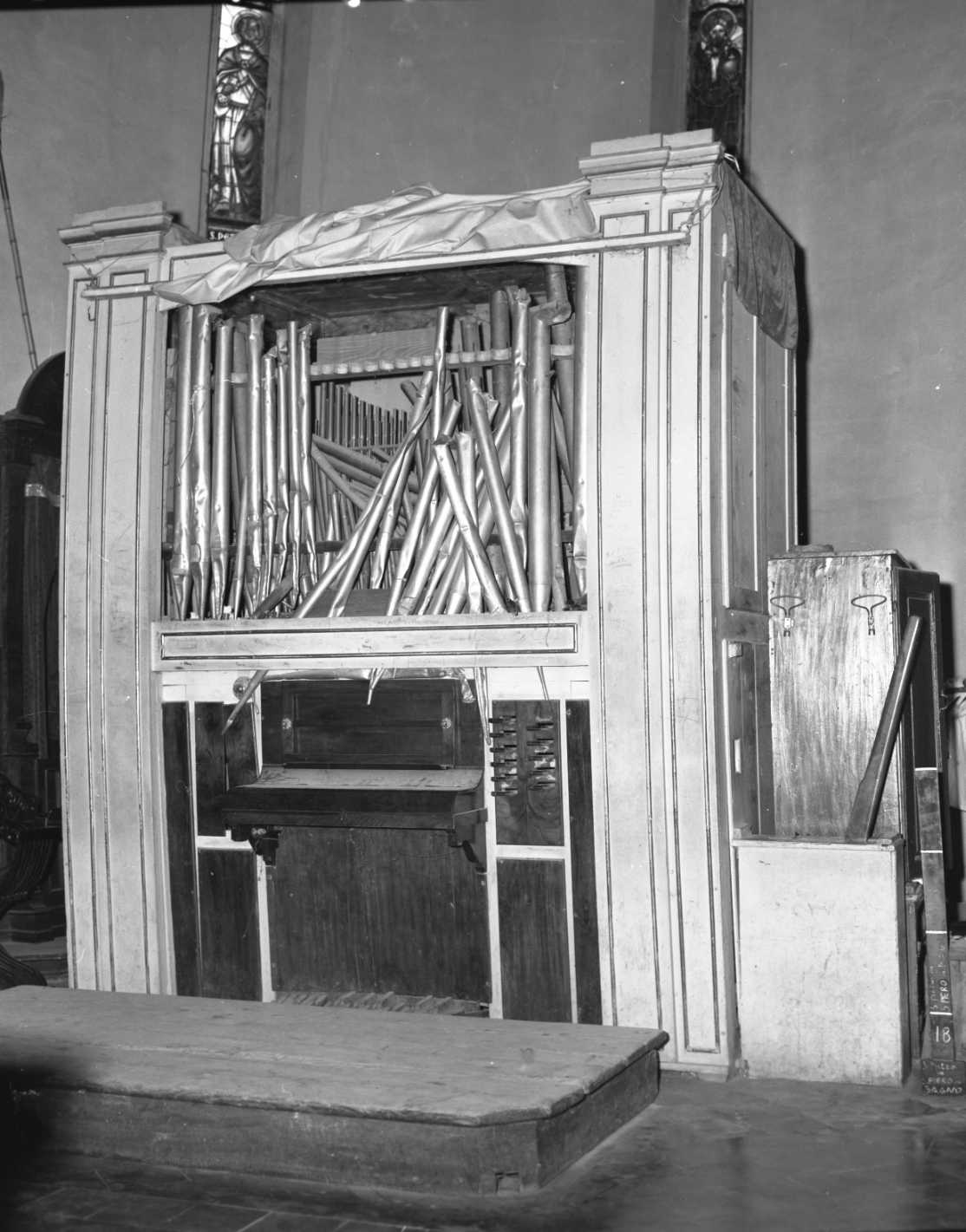 organo - ambito italiano (fine/inizio secc. XVIII/ XIX)