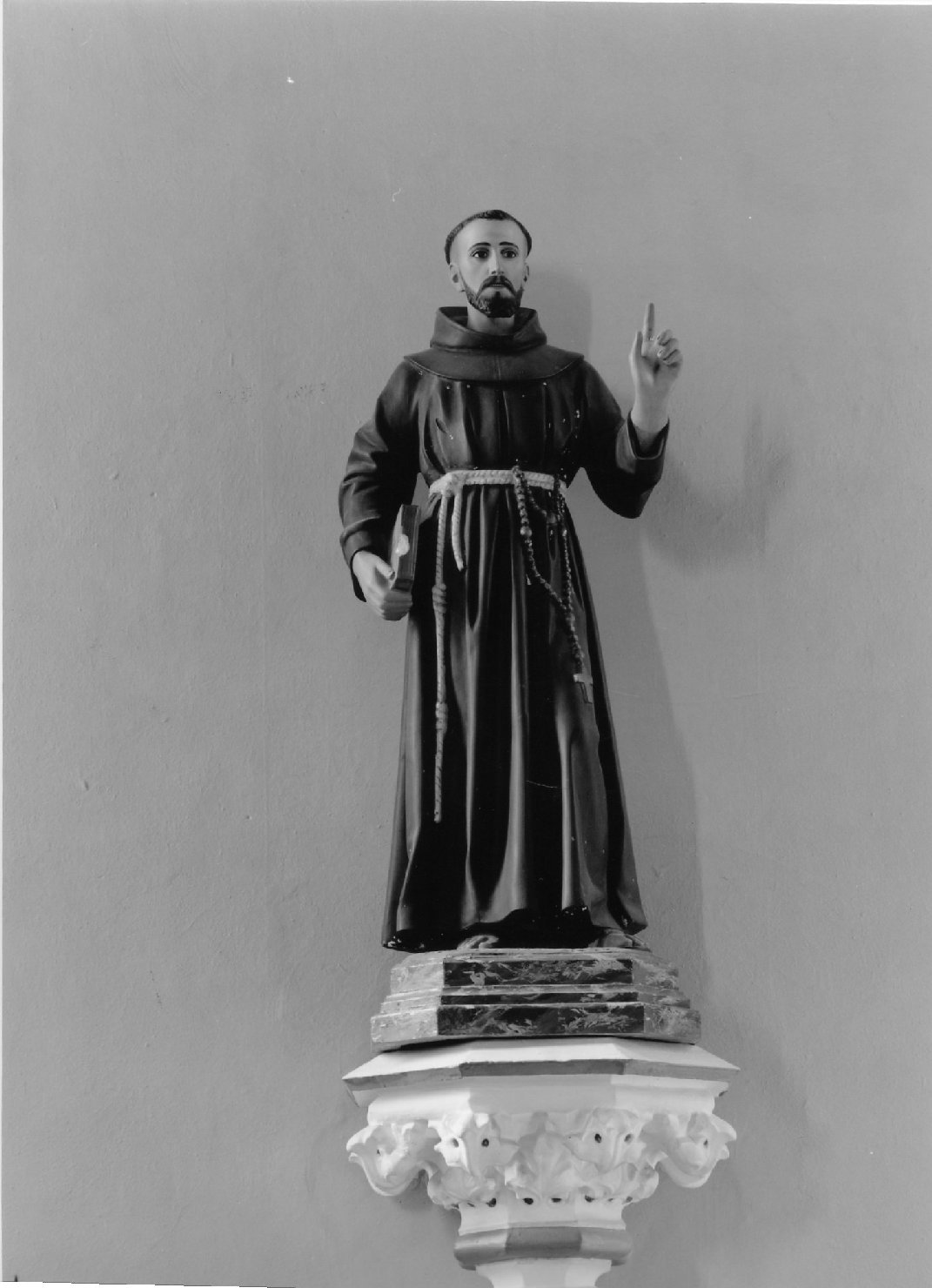 San Francesco d'Assisi (statua) - bottega romagnola (secondo quarto sec. XX)