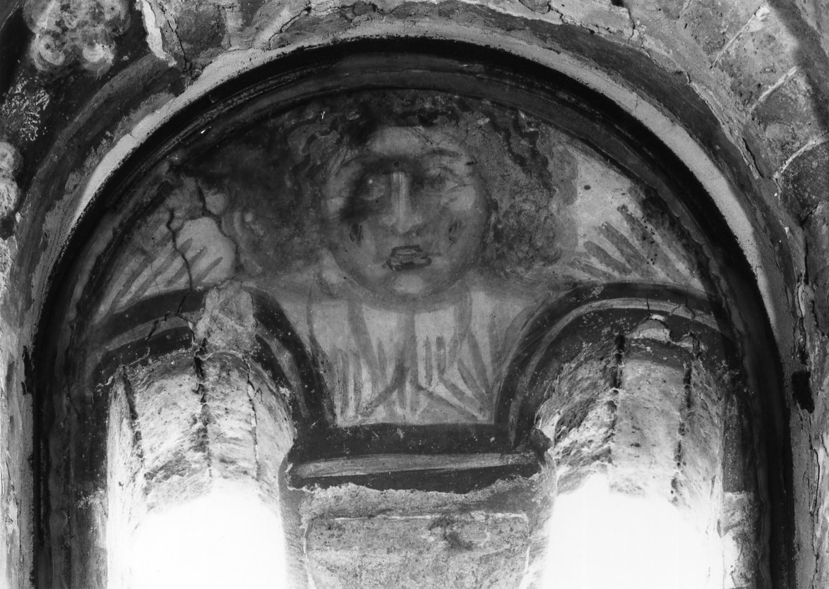 cherubino (dipinto, elemento d'insieme) - ambito romagnolo (ultimo quarto sec. XV)