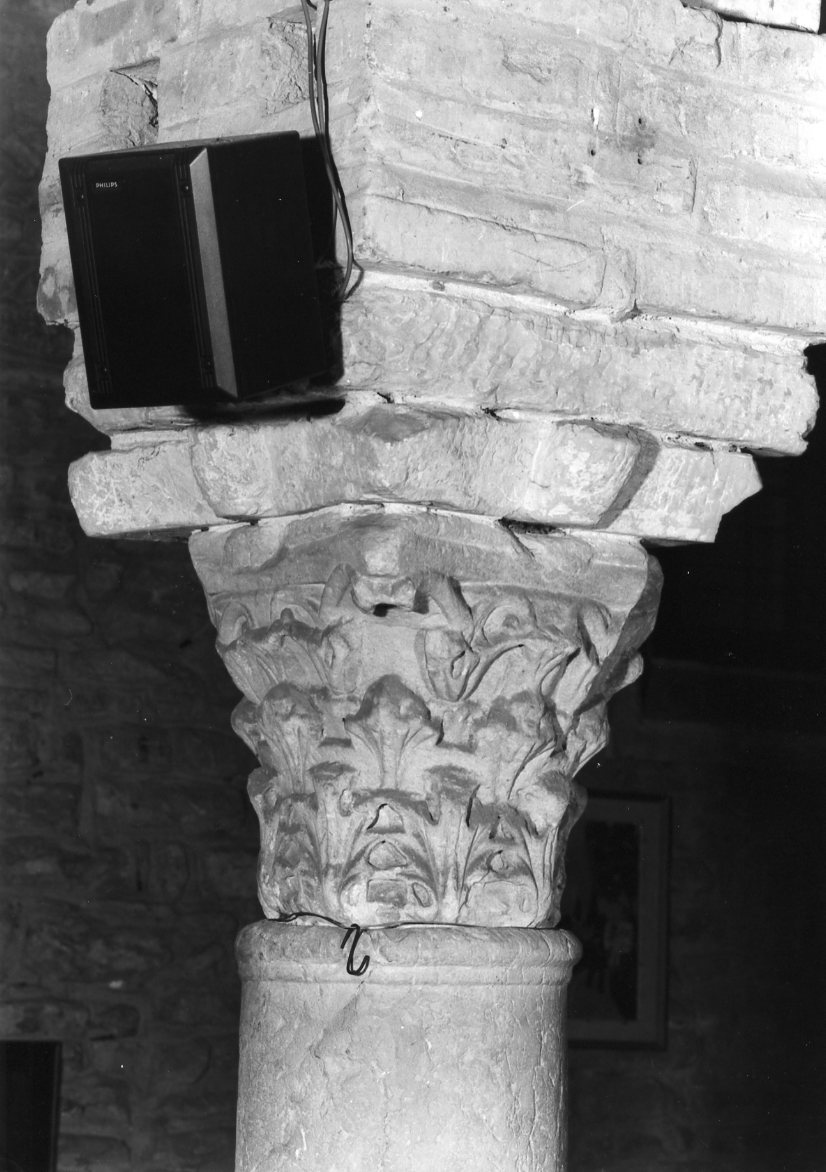 capitello corinzio - bottega romana (metà sec. IV)