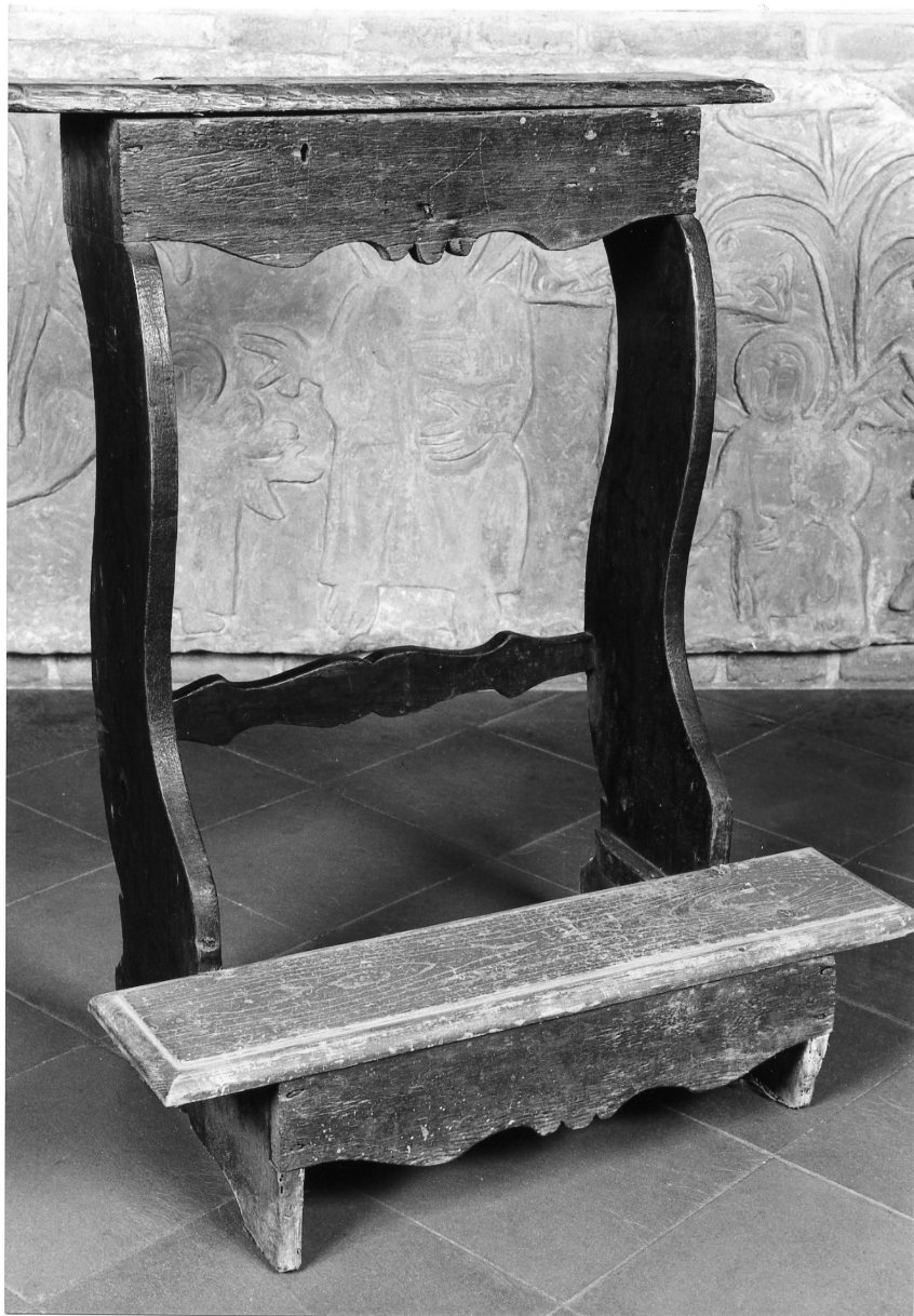 inginocchiatoio - bottega romagnola (fine sec. XVIII)