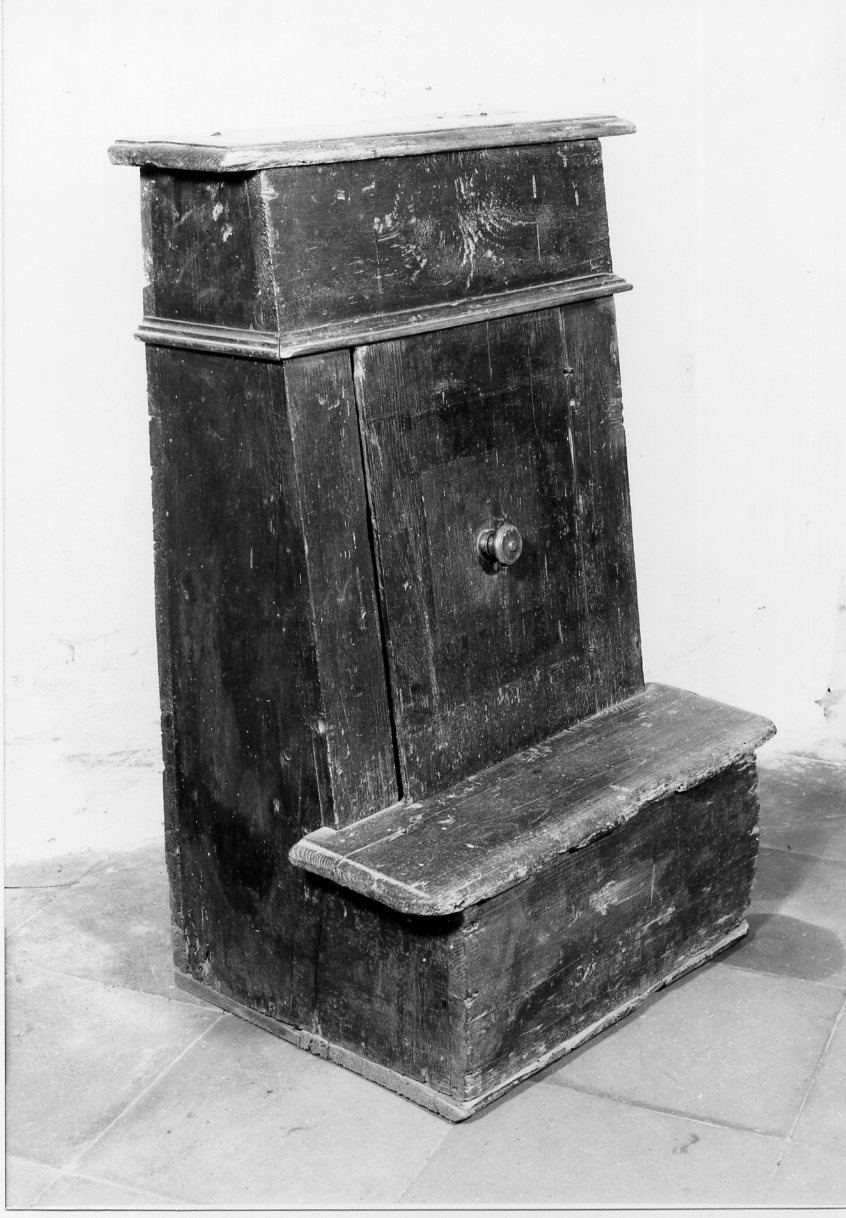 inginocchiatoio - bottega romagnola (metà sec. XVIII)