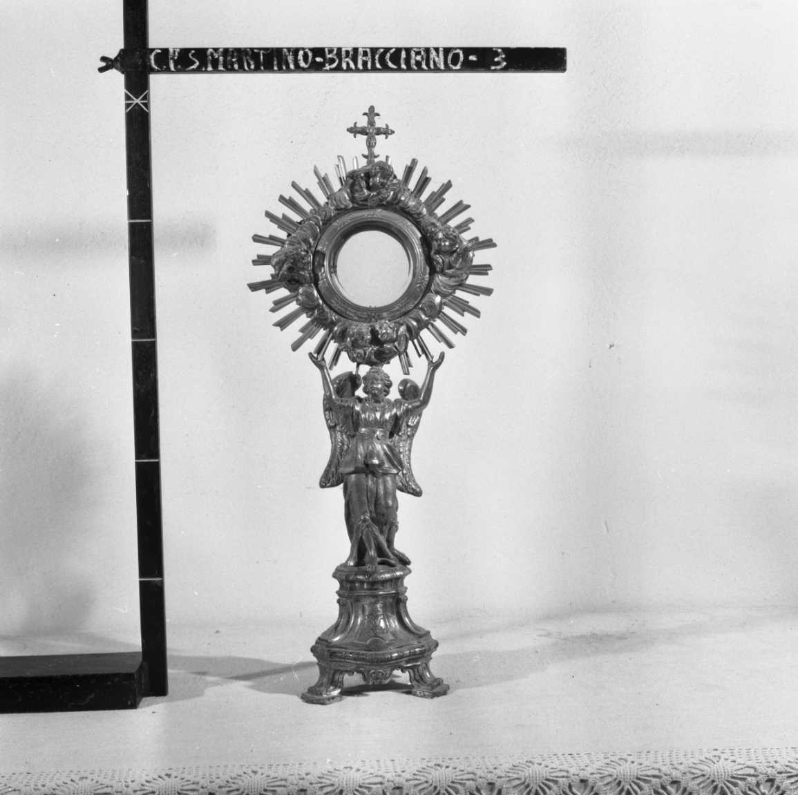 ostensorio - bottega italiana (sec. XIX)