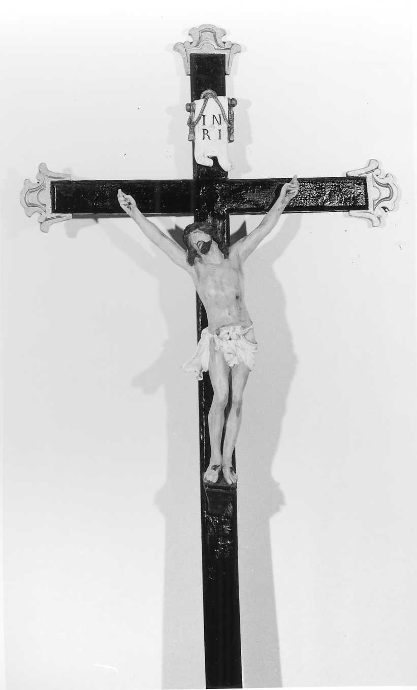 Cristo crocifisso (scultura) - ambito romagnolo (seconda metà sec. XIX)