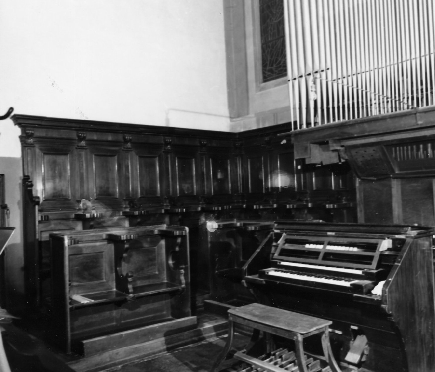 stalli del coro - bottega faentina (sec. XIX)