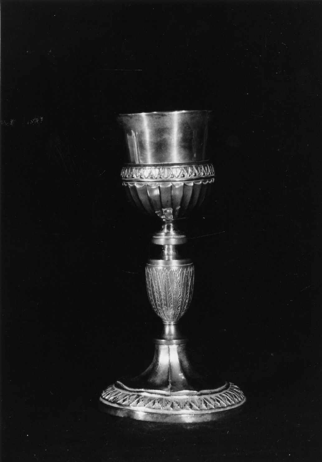 calice - bottega romagnola (sec. XIX)