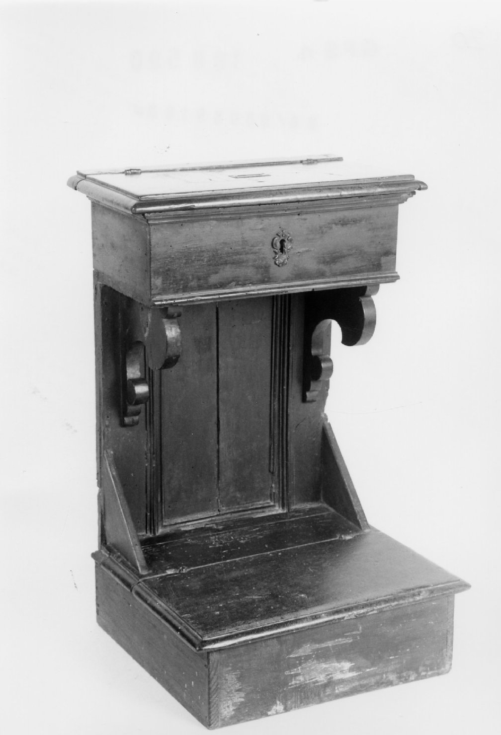 inginocchiatoio - manifattura romagnola (sec. XVIII)