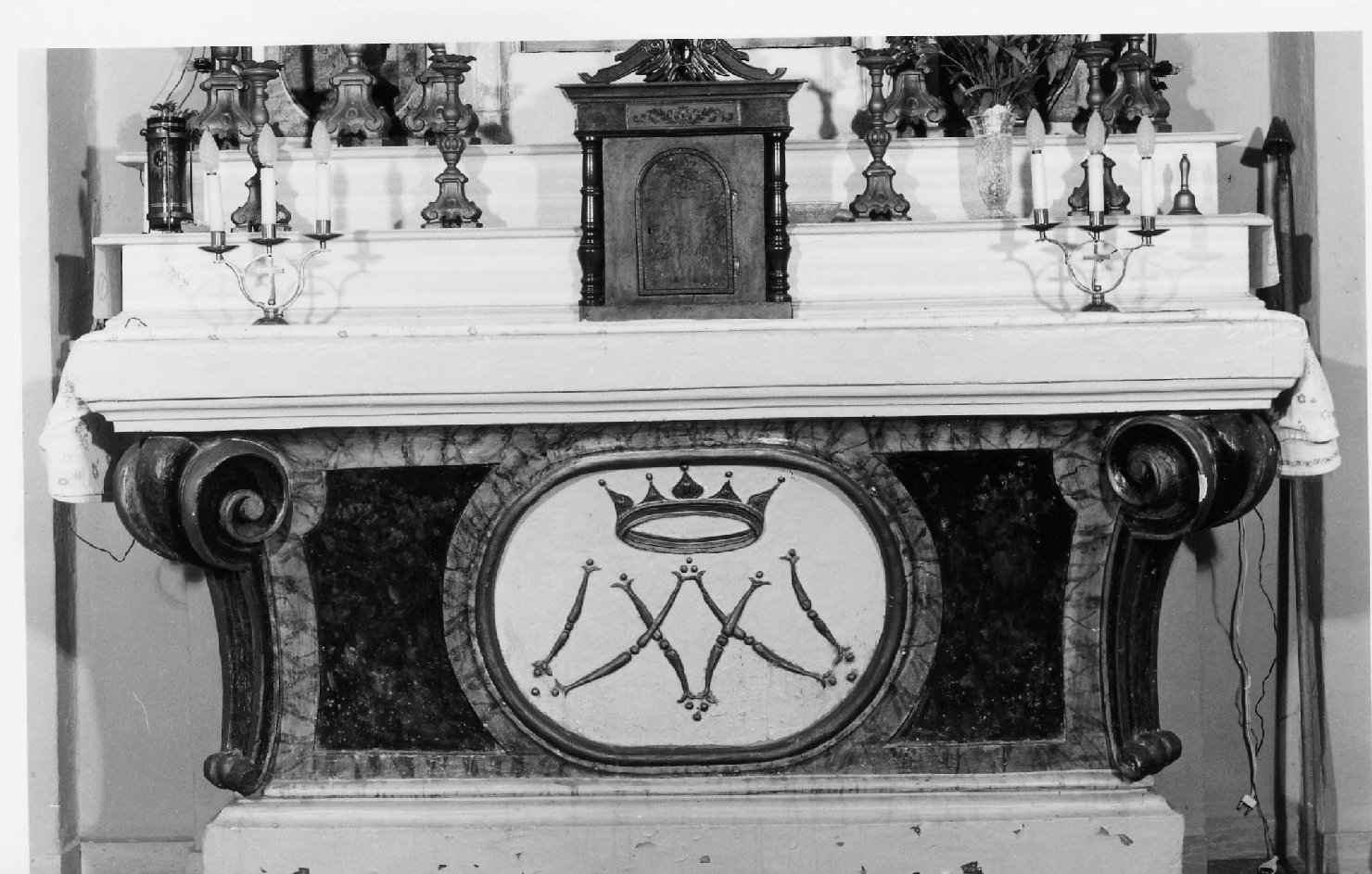 altare maggiore - bottega romagnola (prima metà sec. XIX)