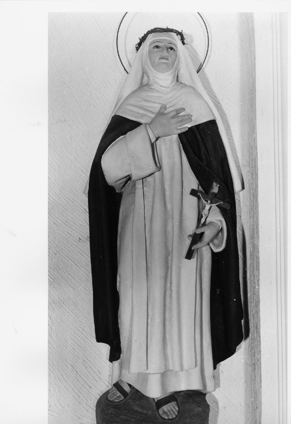 Santa Caterina da Siena (statua) - bottega romagnola (fine sec. XIX)