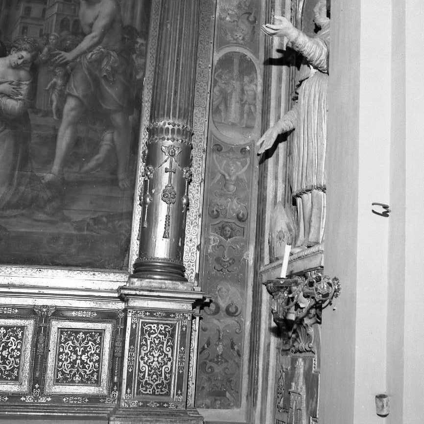 grottesche (decorazione, insieme) - bottega romagnola (seconda metà sec. XVI)