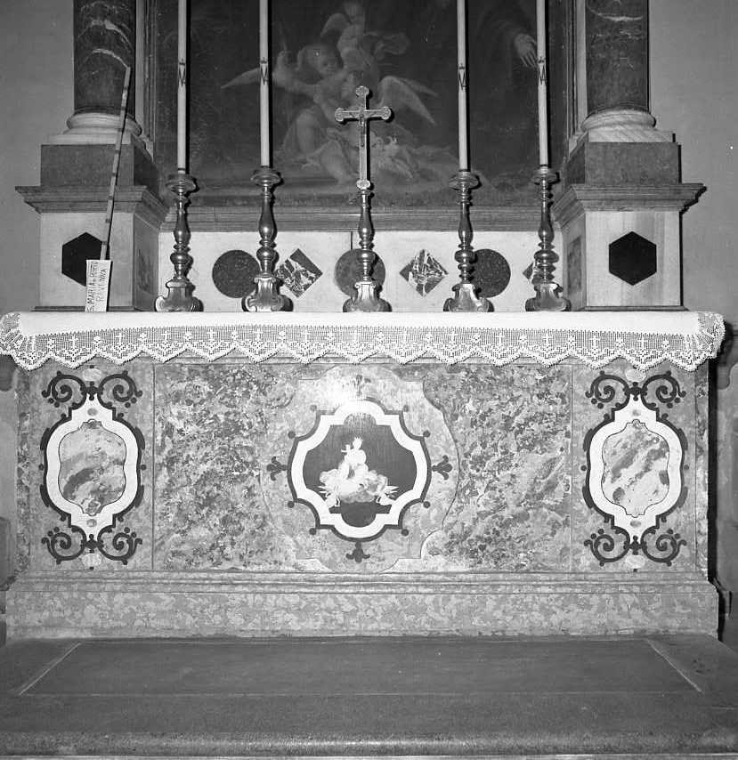 Madonna con Bambino (paliotto) - bottega emiliana (seconda metà sec. XVII)