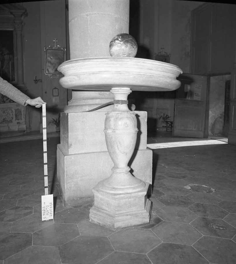 acquasantiera, serie - bottega romagnola (sec. XVIII)