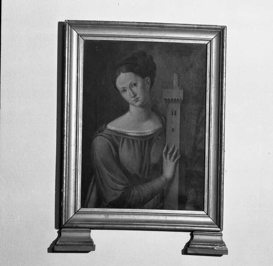 Santa Barbara (dipinto) - ambito romagnolo (sec. XIX)