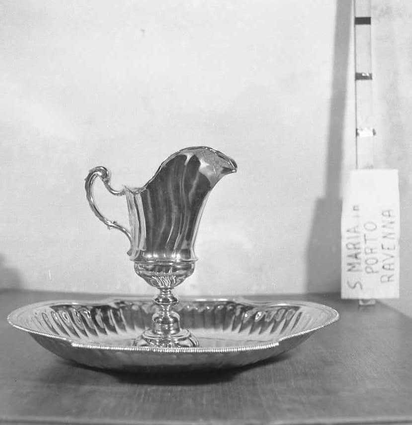 servizio cerimoniale da battesimo - bottega romagnola (sec. XIX)