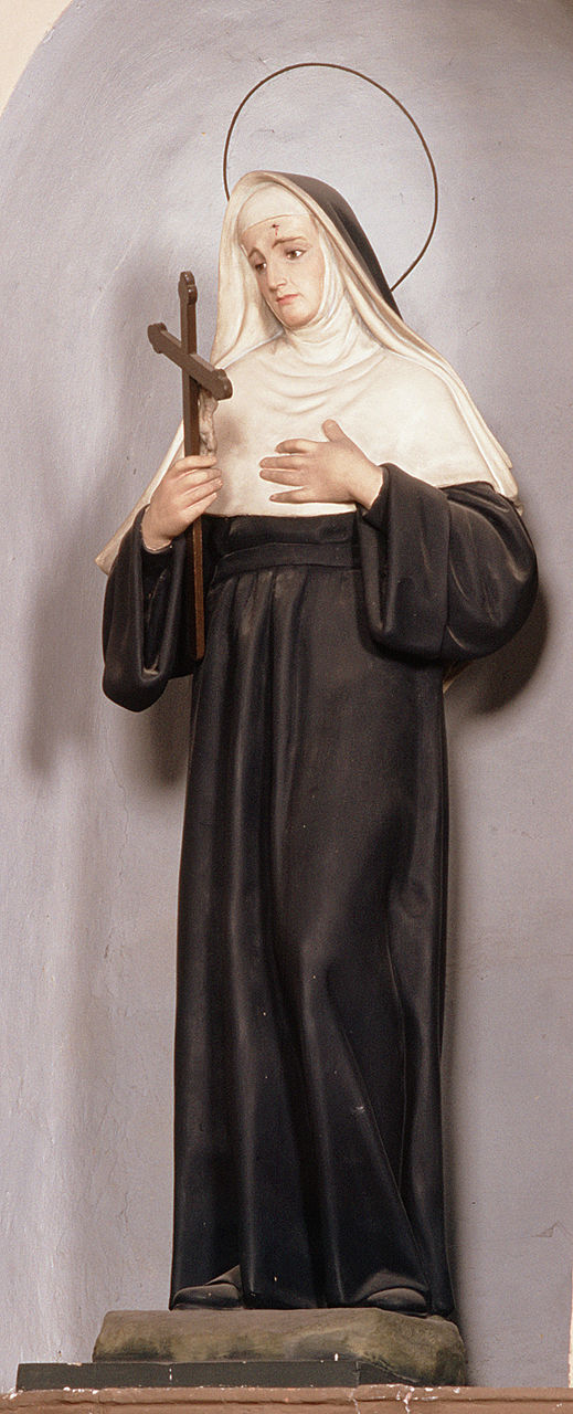 Santa Rita da Cascia (statua, opera isolata) - bottega italiana (sec. XX)