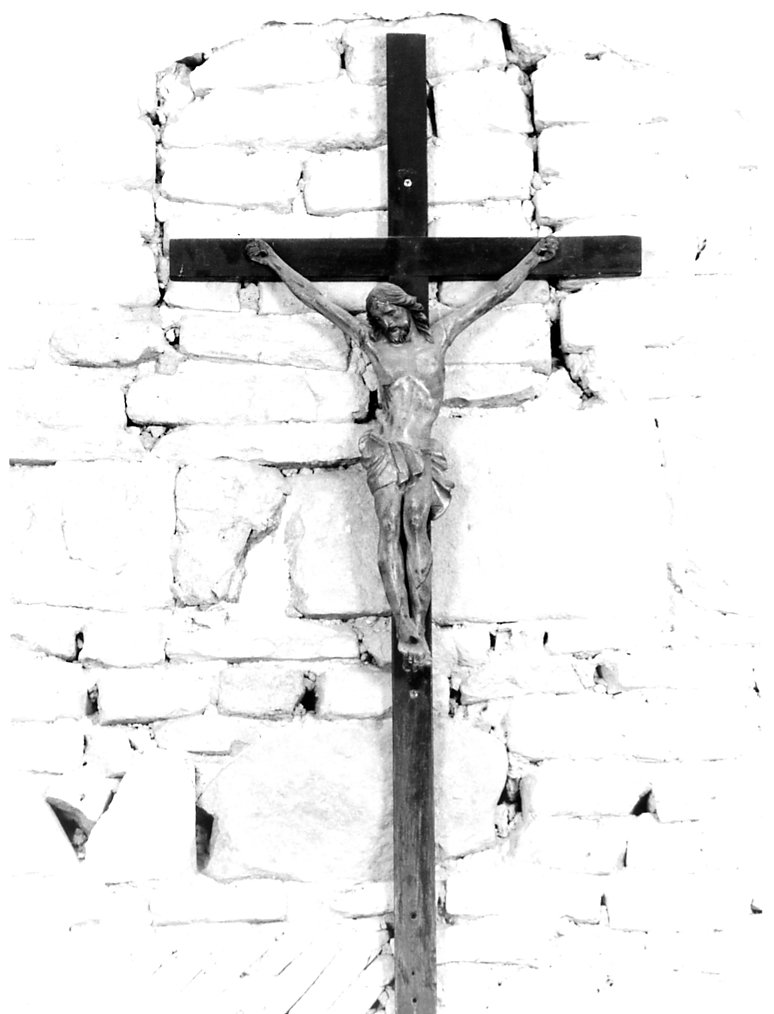 Cristo crocifisso (scultura) - ambito romagnolo (seconda metà sec. XIX)