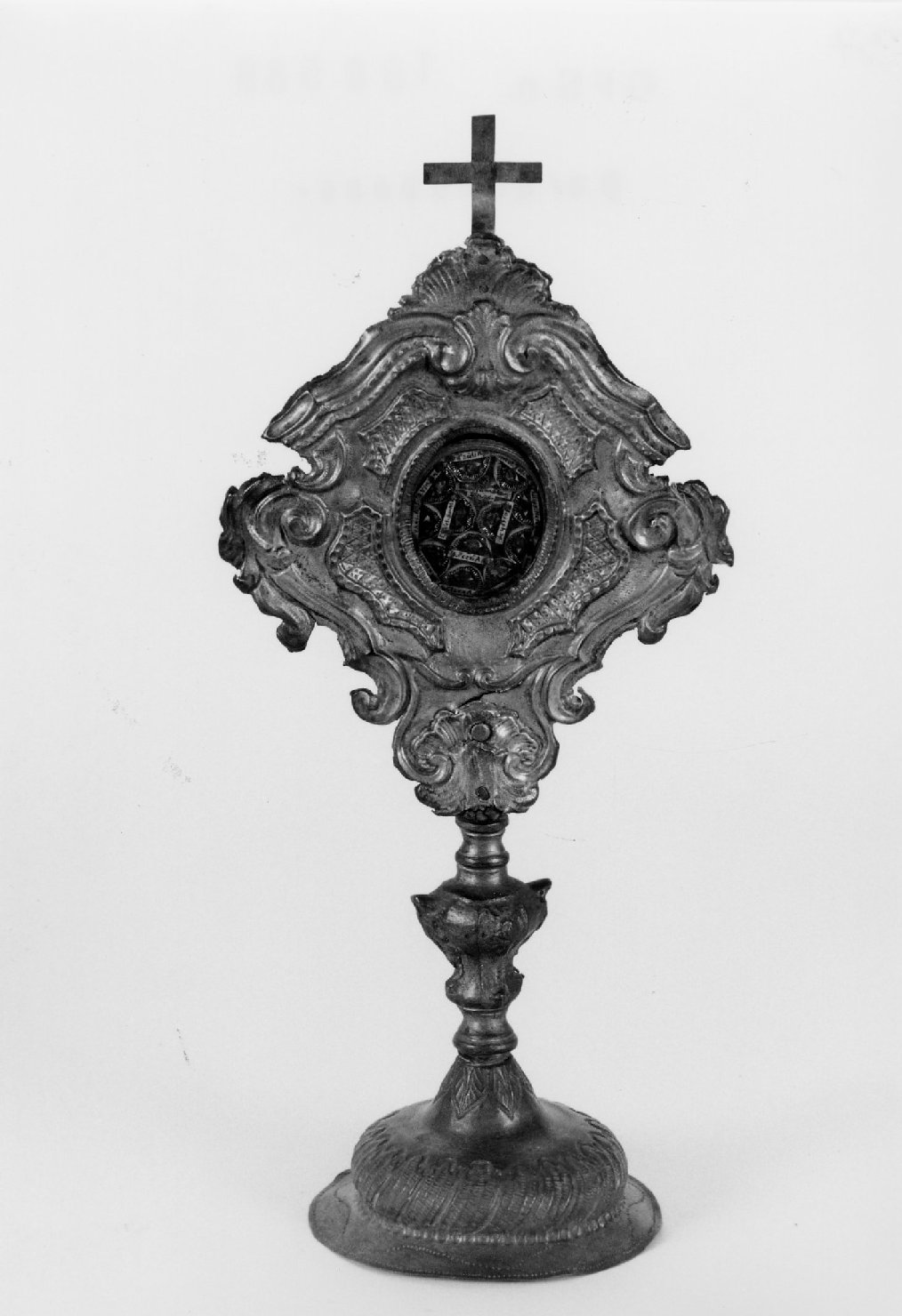 reliquiario - a ostensorio - manifattura romagnola (sec. XVIII)