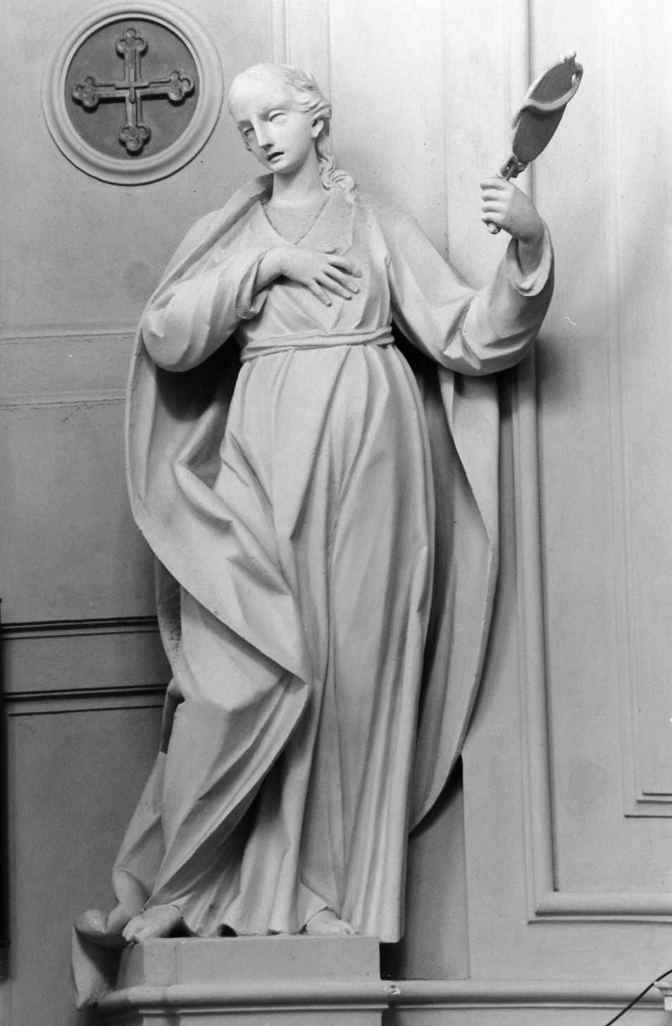 Prudenza (statua) di Calligari Francesco Maria (sec. XVIII)