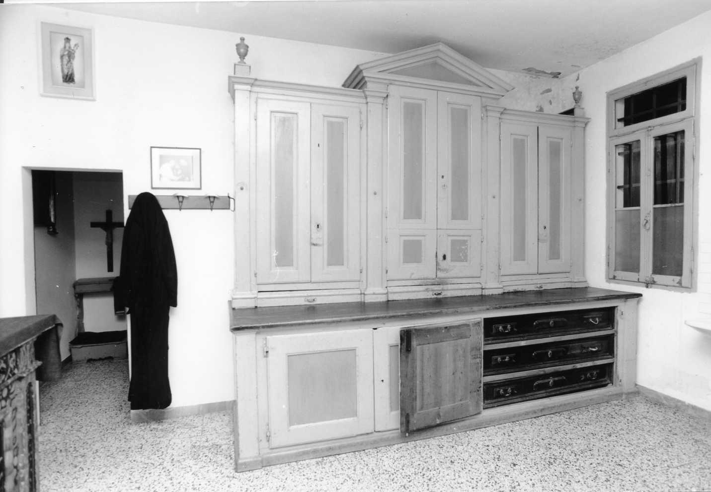 mobile da sacrestia di Pasini Mauro (sec. XIX)