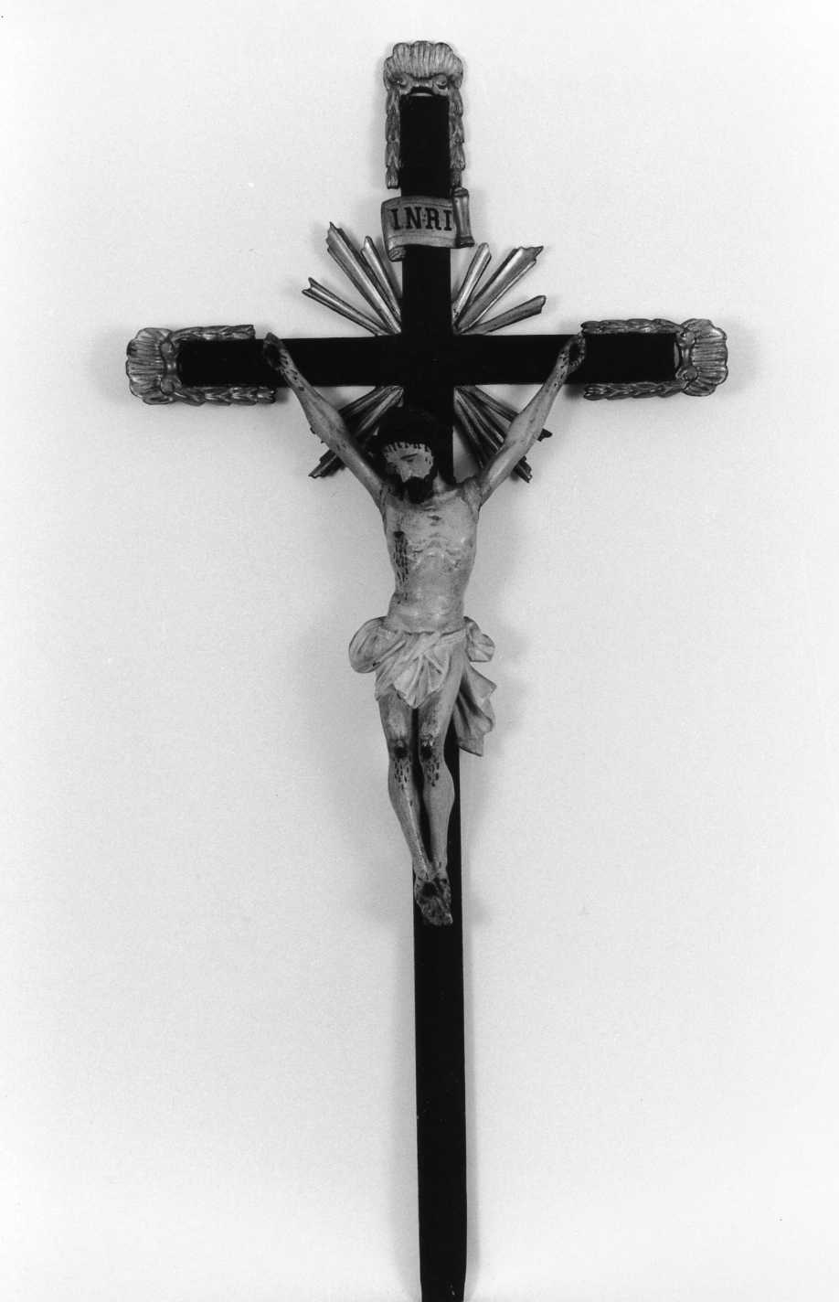 Cristo crocifisso (scultura) - manifattura romagnola (sec. XVIII)