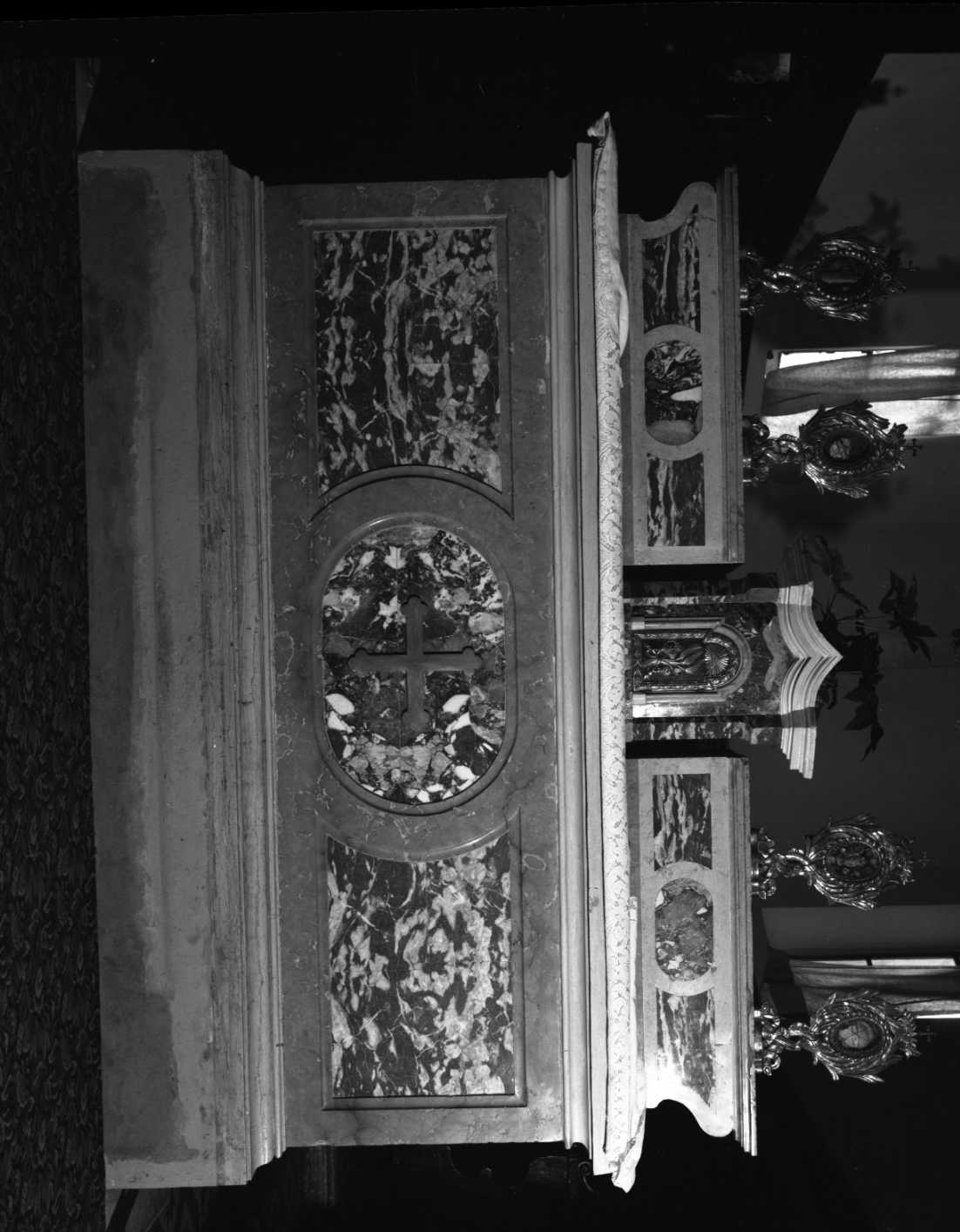 altare maggiore, insieme - bottega romagnola (seconda metà sec. XVIII)