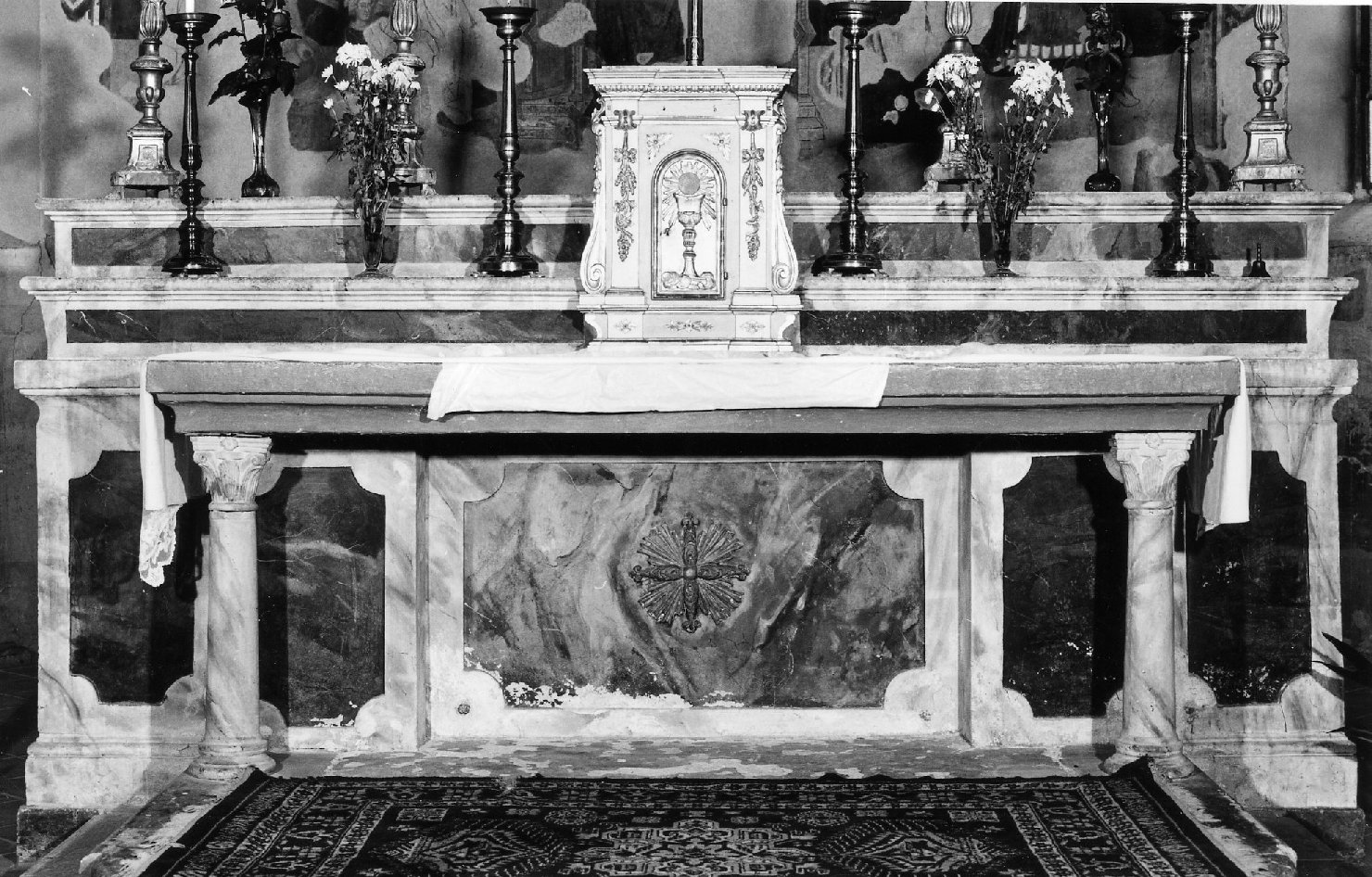 altare maggiore - bottega romagnola (sec. XIX)