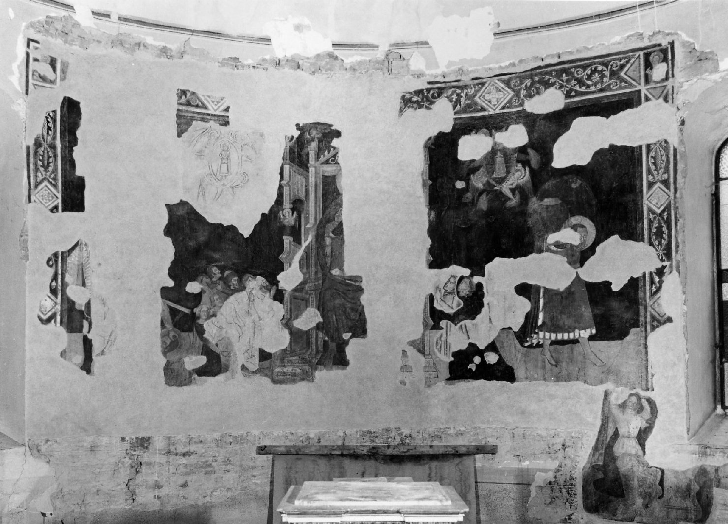 San Donnino in trono e storie della sua vita (dipinto) - ambito romagnolo (seconda metà sec. XIV)