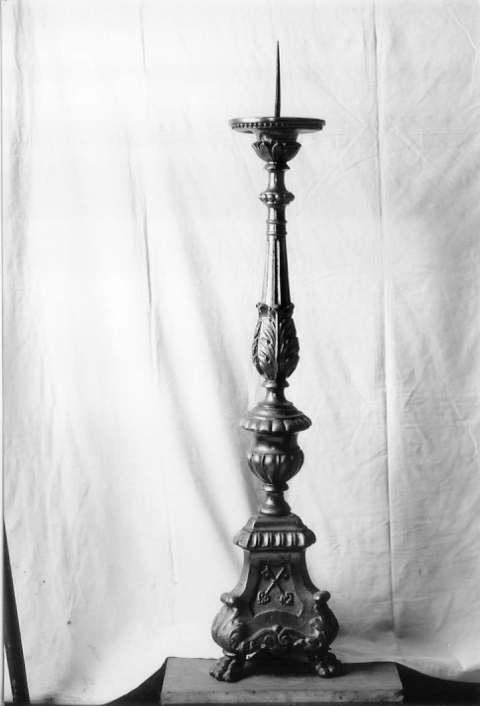 candeliere - bottega romagnola (ultimo quarto sec. XVIII)