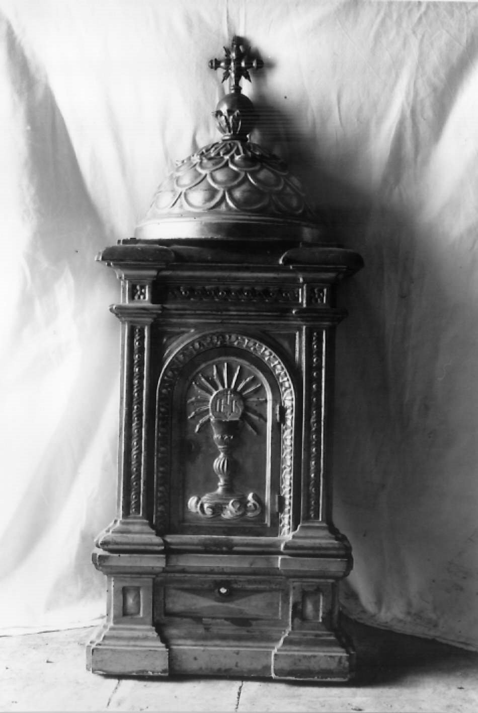 tabernacolo portatile - bottega romagnola (metà sec. XIX)