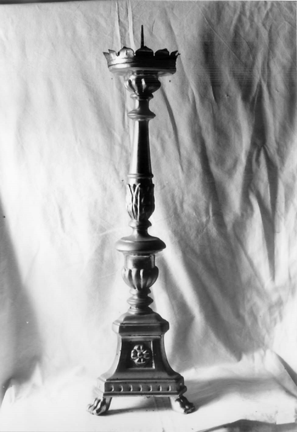 candeliere - bottega romagnola (primo quarto sec. XIX)