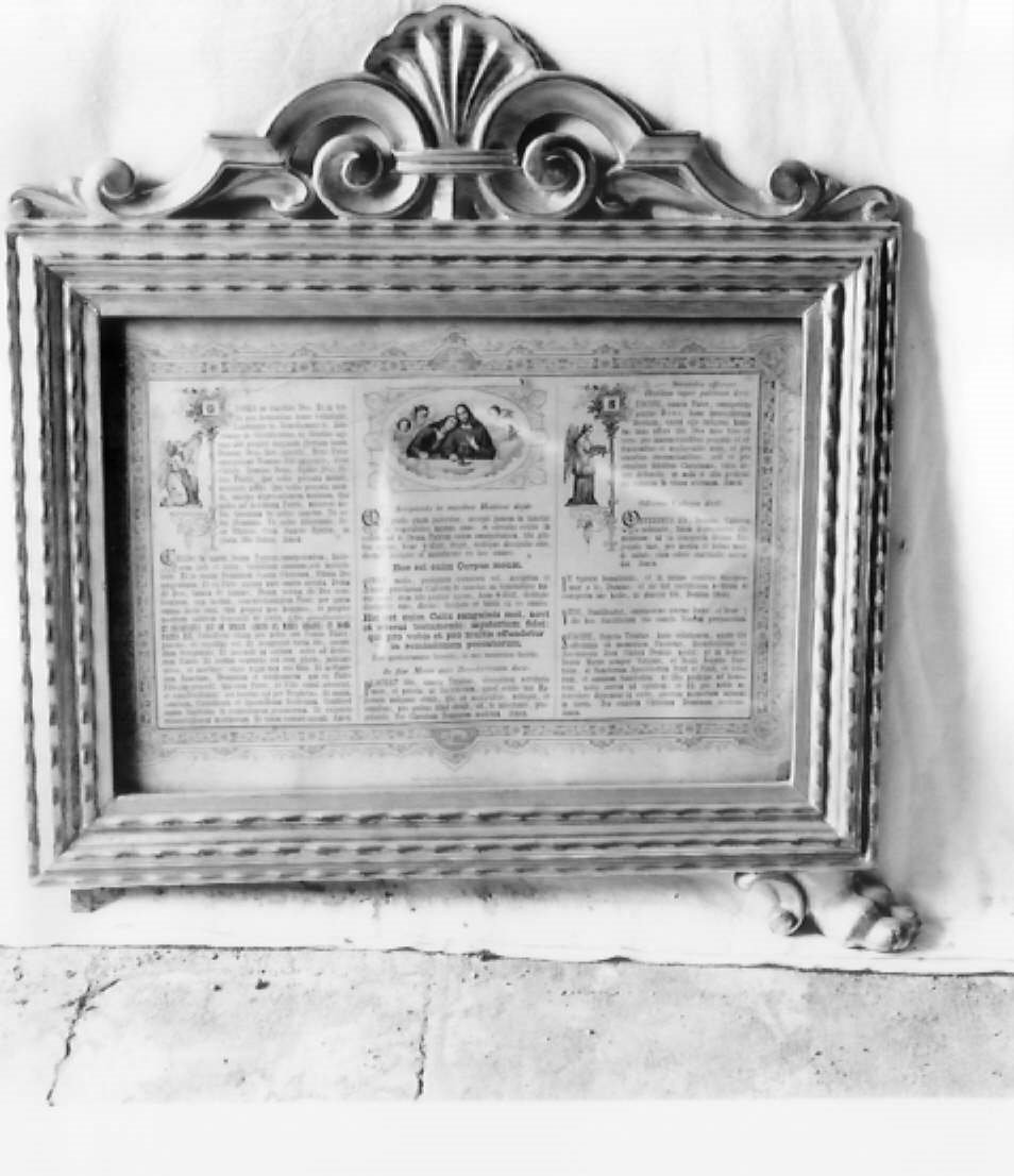 cartagloria, insieme - bottega romagnola (inizio sec. XIX)