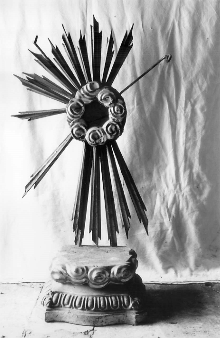 espositorio eucaristico - bottega romagnola (seconda metà sec. XIX)