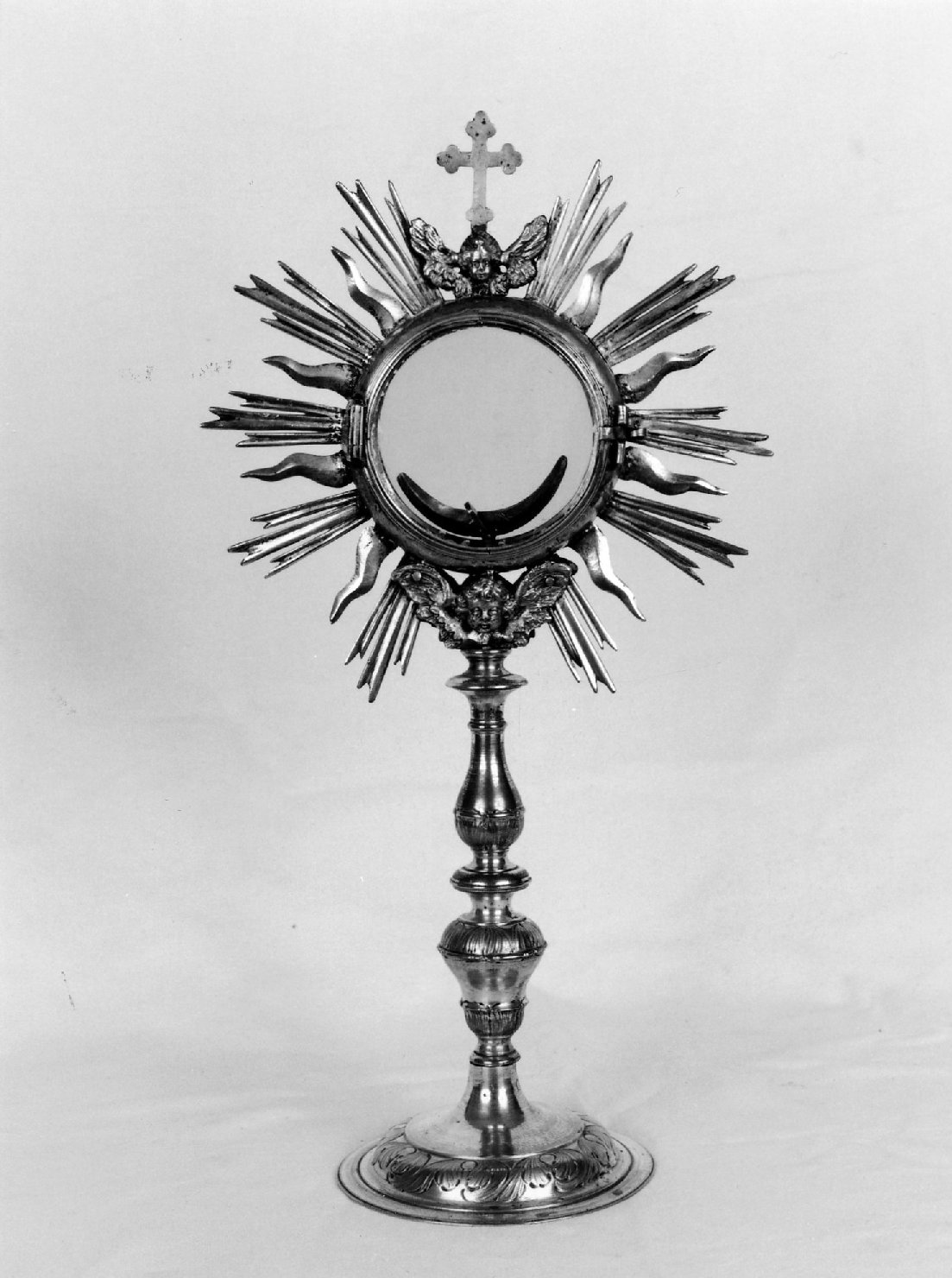 ostensorio - a raggiera - bottega romagnola (inizio sec. XVIII)