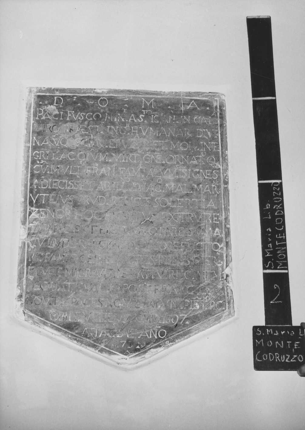 lapide - bottega romagnola (sec. XVI)