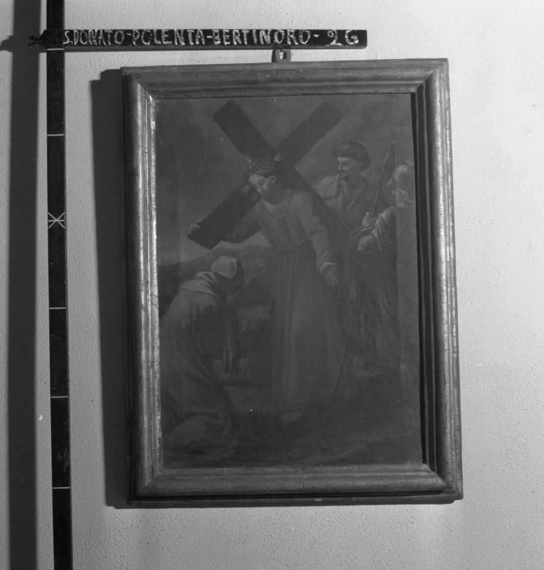 Gesù parla alla Madre, stazioni della via crucis (dipinto, ciclo) - ambito forlivese (seconda metà sec. XVIII)