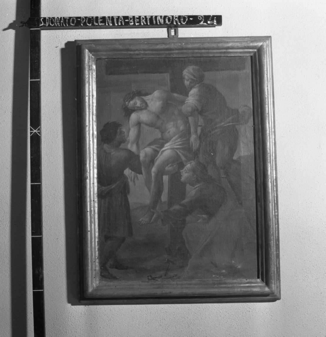 Gesù è deposto dalla Croce, stazioni della via crucis (dipinto, ciclo) - ambito forlivese (seconda metà sec. XVIII)