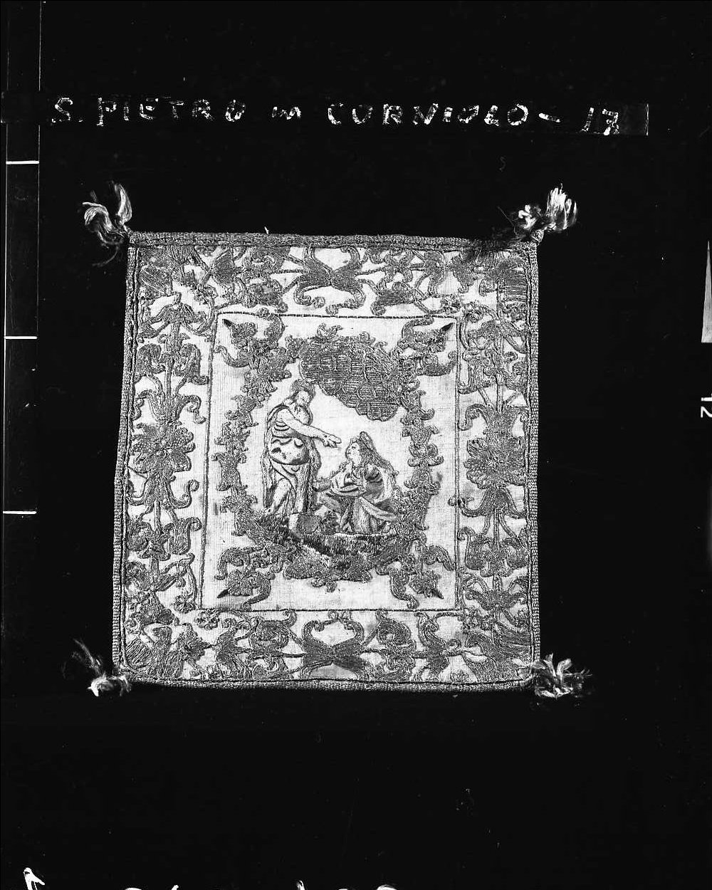 borsa del corporale - manifattura toscana (sec. XVI)