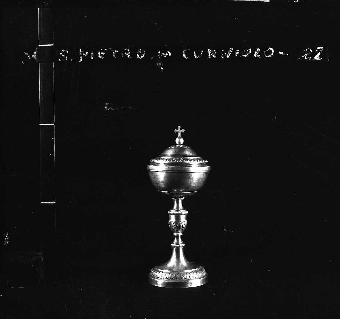 pisside - bottega tosco-romagnola (sec. XIX)