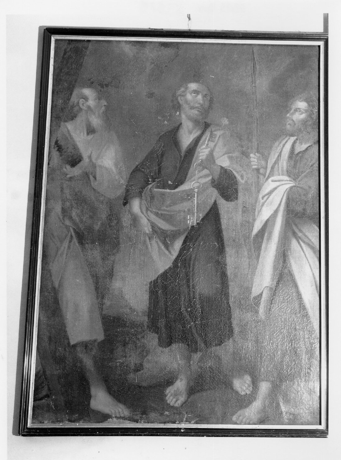 Sant'Andrea Apostolo, San Pietro e S. Taddeo Apostolo (dipinto) - ambito romagnolo (sec. XVIII)