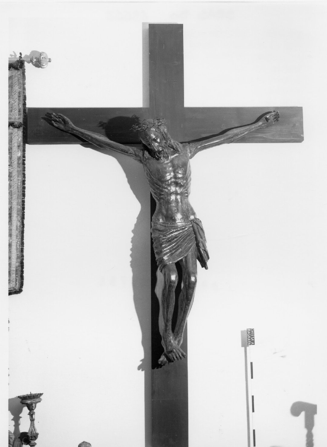 Cristo crocifisso (scultura) - ambito toscano (sec. XV)