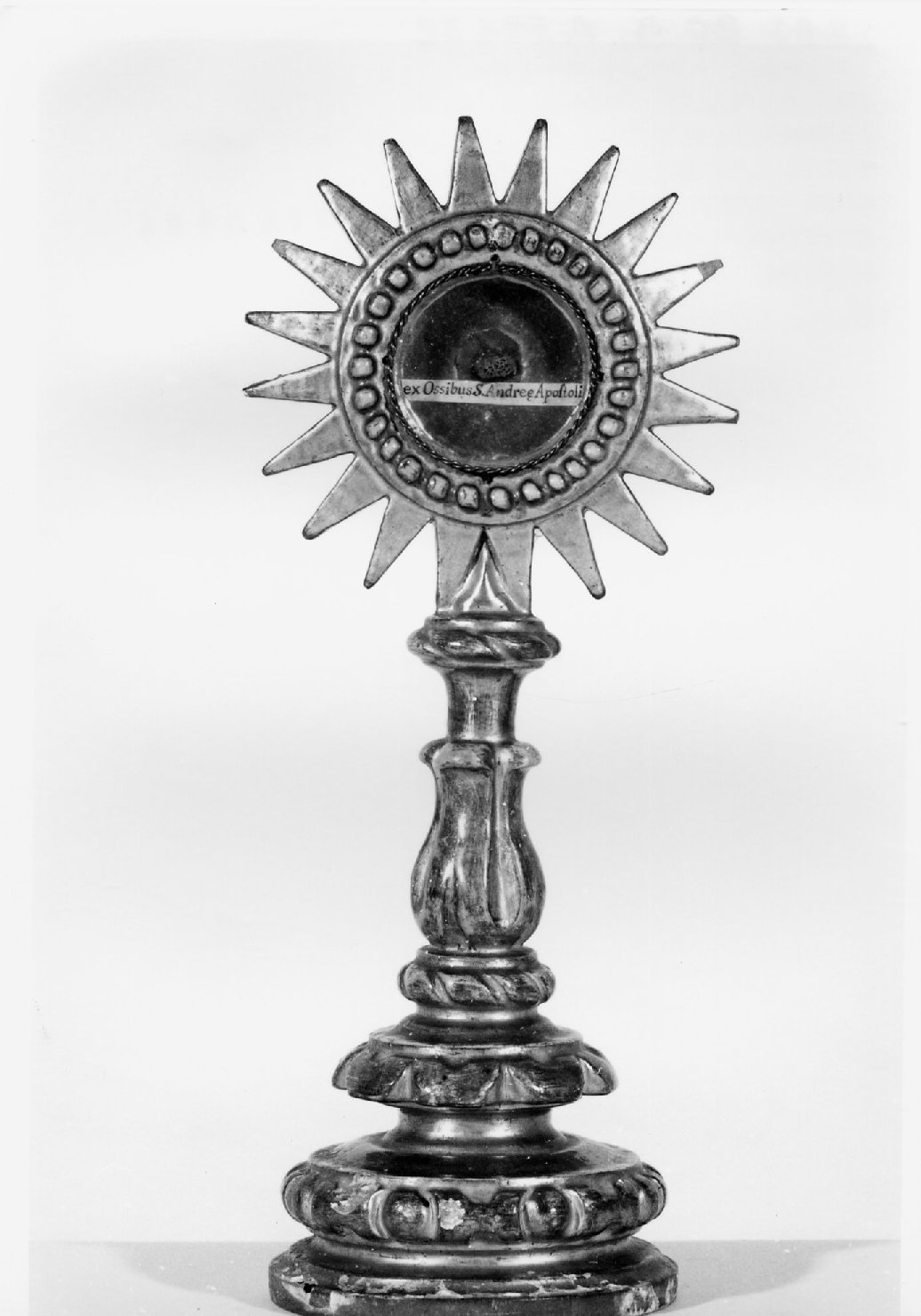 reliquiario - a ostensorio - bottega romagnola (seconda metà sec. XVIII)