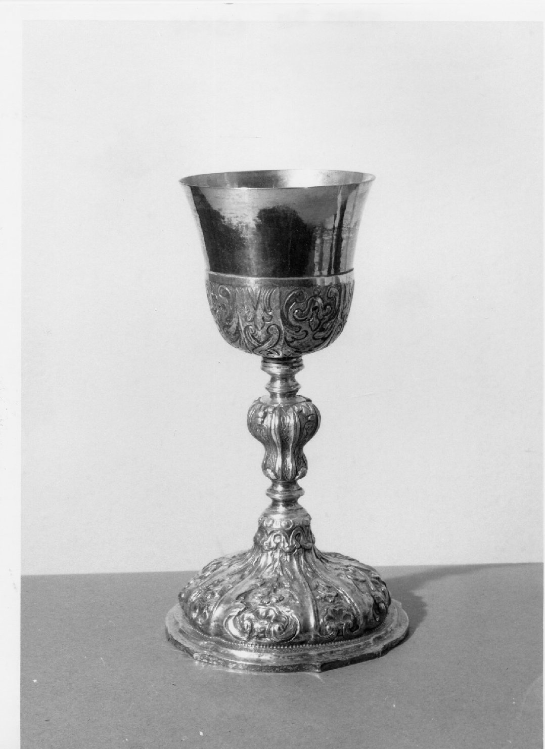 calice - bottega ferrarese (seconda metà sec. XVIII)