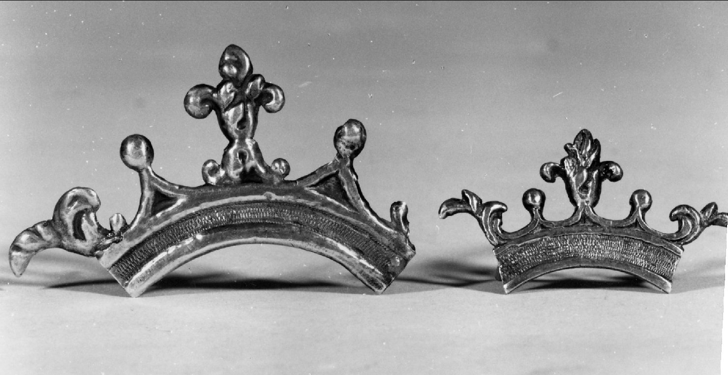 corona di immagine sacra - bottega romagnola (sec. XVIII)