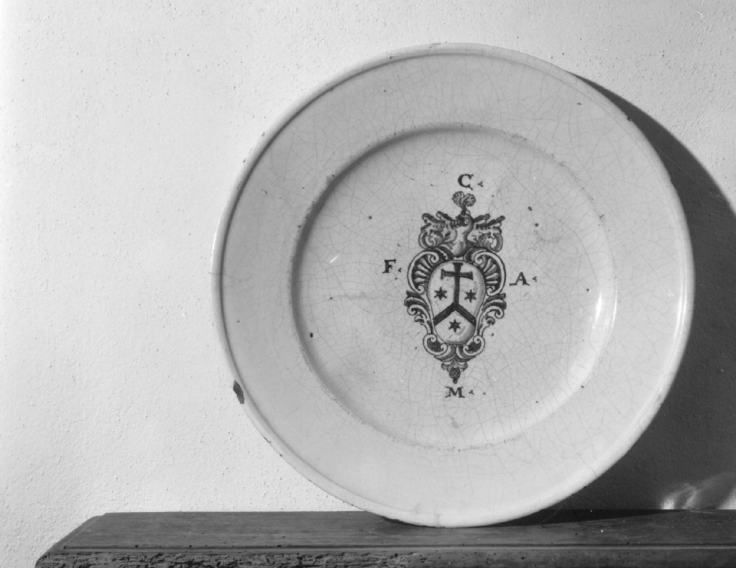 piatto - ambito faentino (sec. XVI)