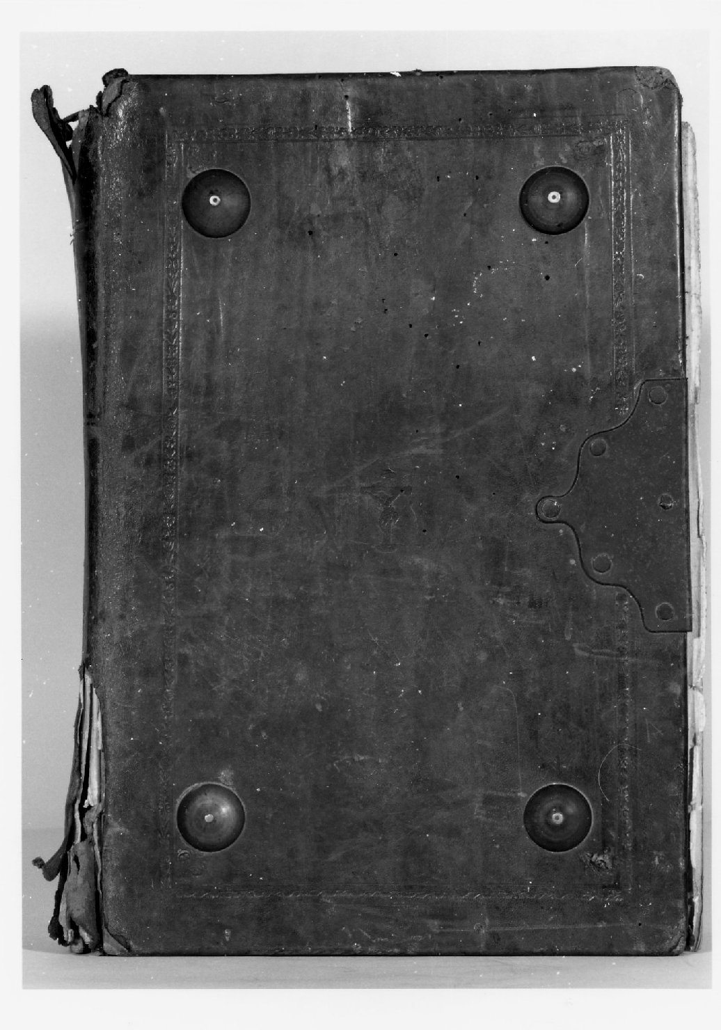 coperta di libro liturgico di Alfonso da Solarolo fra' (sec. XVIII)